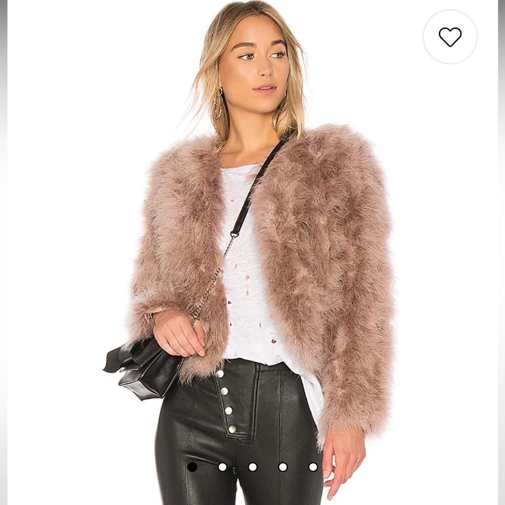 Lamarque feather jacket